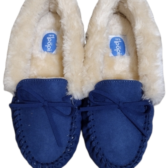 Floopi Moccasin Rubber Sole Slippers - Picture 6 of 6